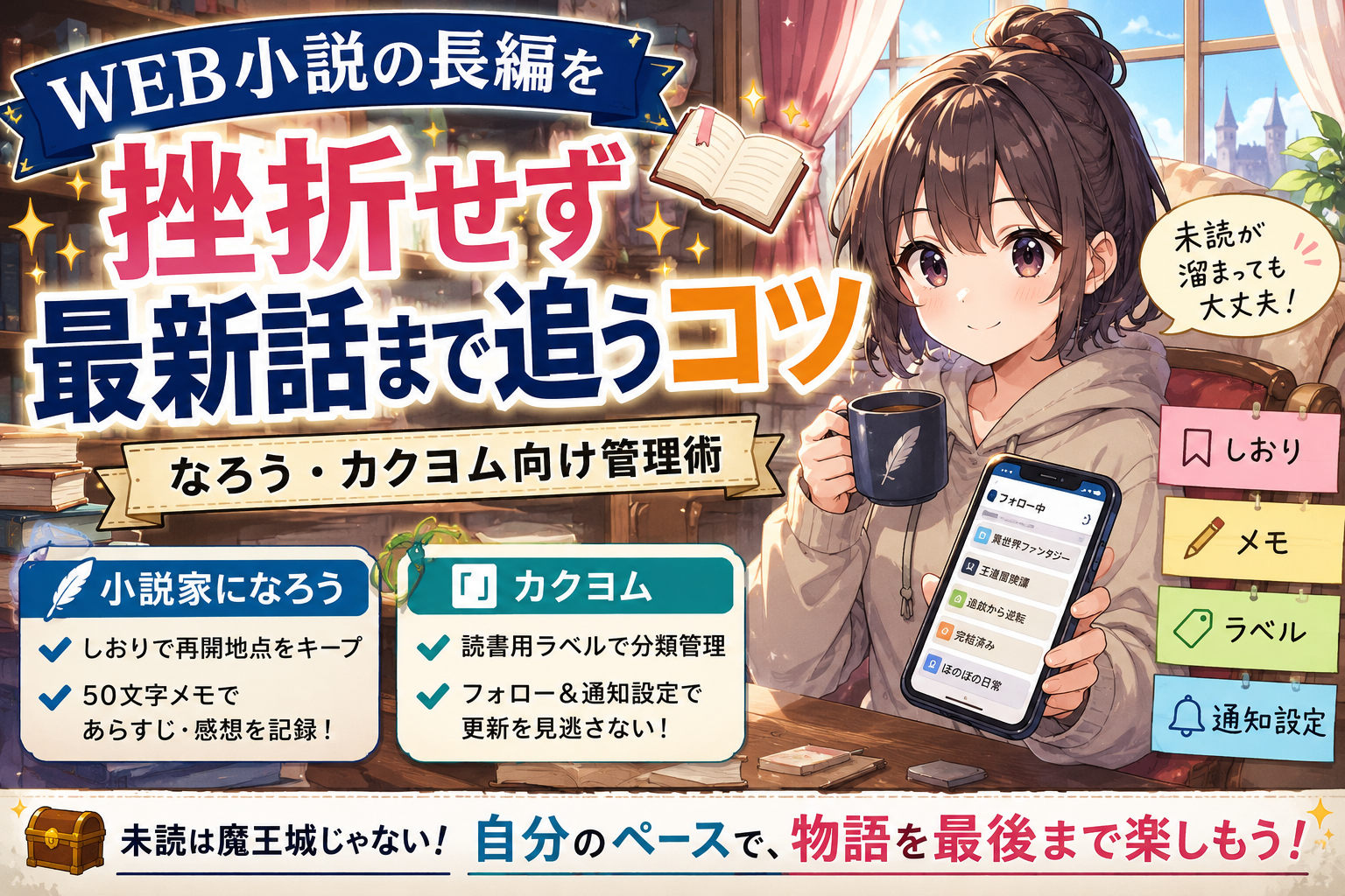 未読を溜めない読書管理術